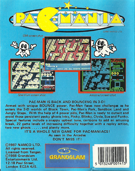 Pac-mania dos