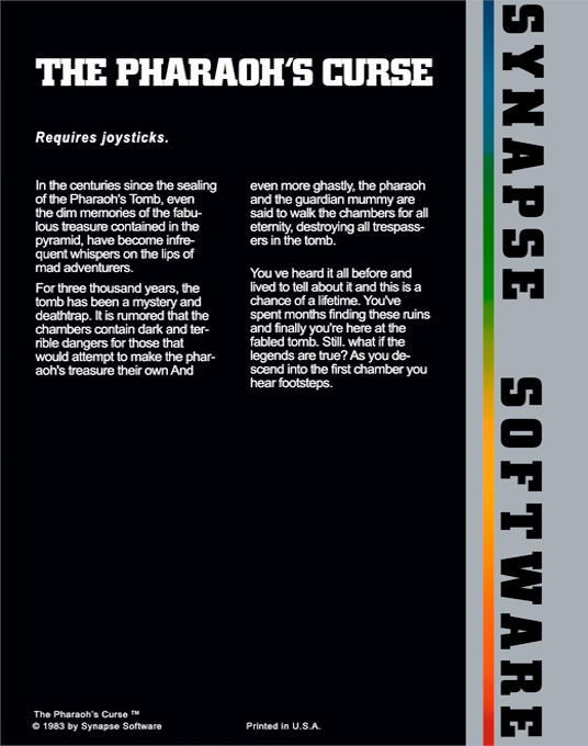 Pharaoh's Curse - Dos