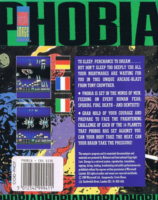 Phobia - Dos