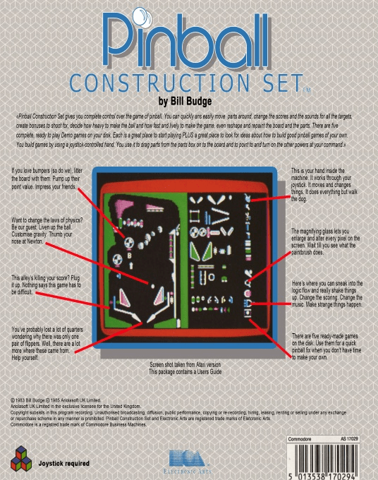 Pinball Construction Set - Dos