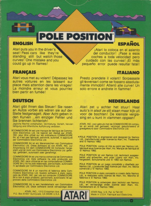 Pole Position - Dos