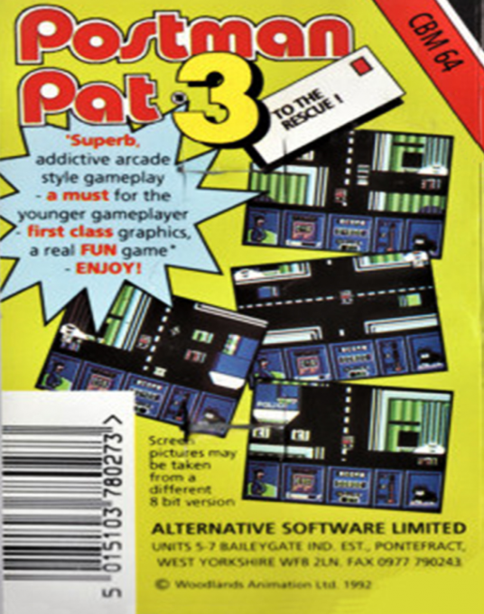 Postman Pat 3 - To the Rescue - Dos