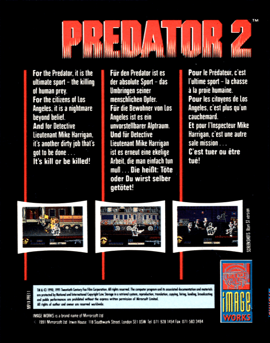 Predator 2 dos