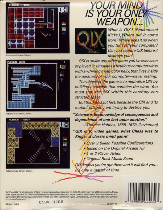QIX - Dos