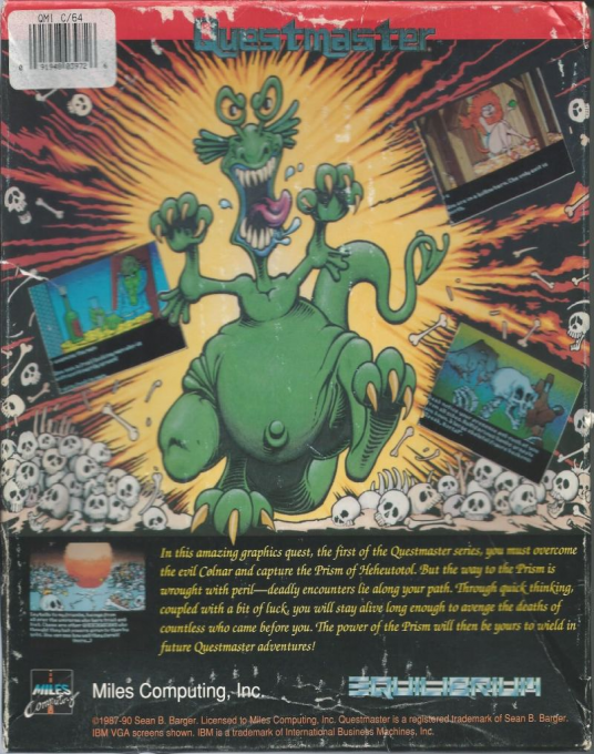 Questmaster I : The Prism of Heheutotol dos