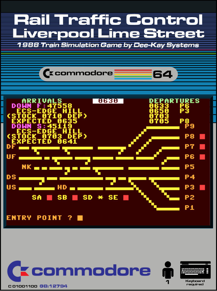 Rail Traffic Control : Liverpool Lime Street