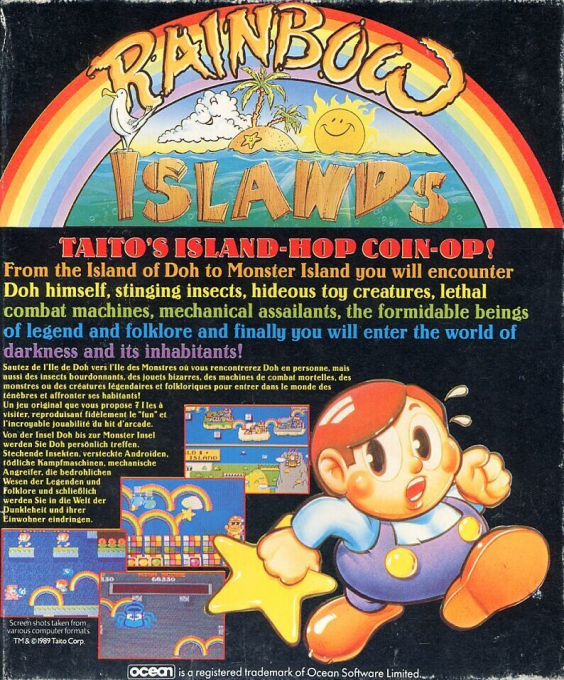 Rainbow Islands - Dos