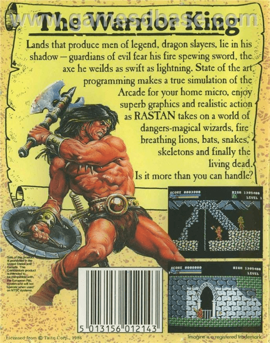Rastan - Dos