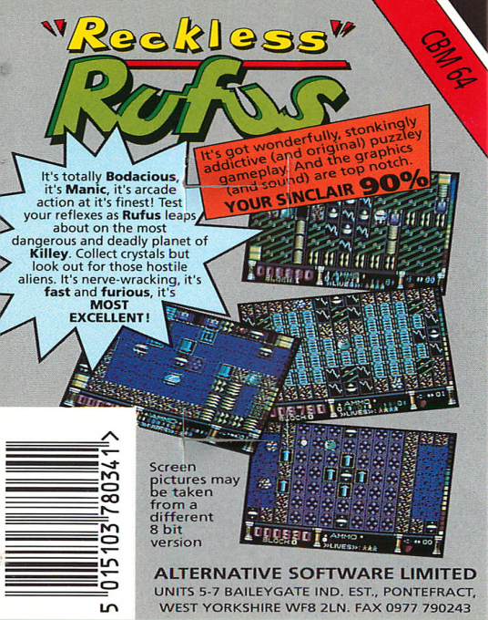 Reckless Rufus - Dos