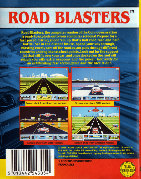 RoadBlasters - Dos