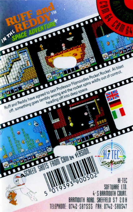 Ruff And Reddy In The Space Adventure - Dos