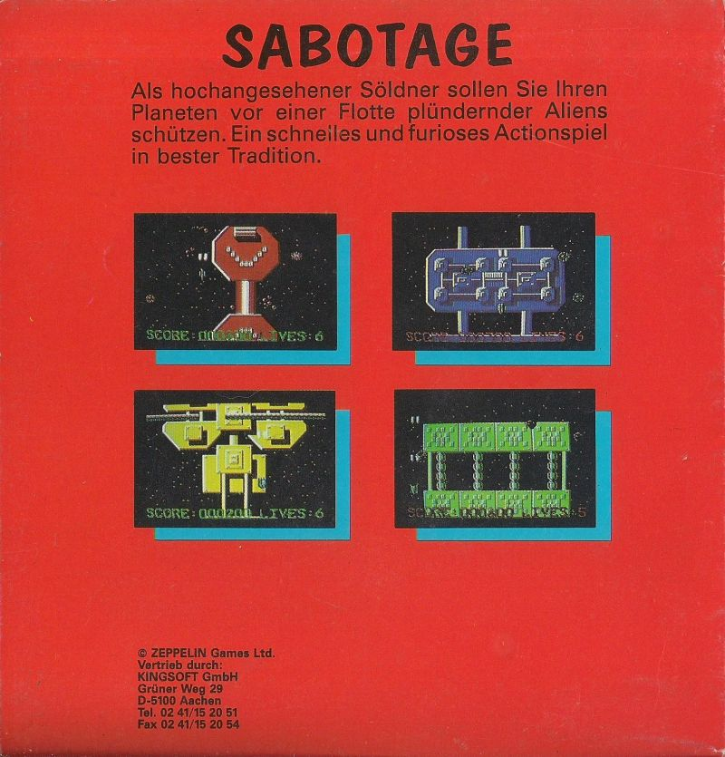 Sabotage - Dos