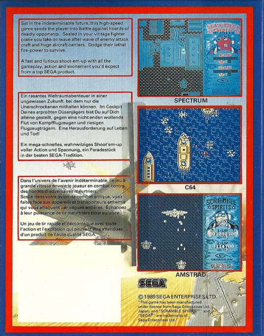 Scramble Spirits - Dos