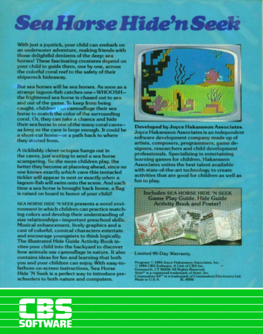 Sea Horse Hide'n Seek - Dos