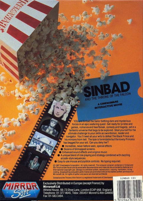 Sinbad and the Throne of the Falcon - Dos