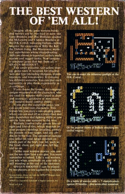 Sixgun Shootout - Dos