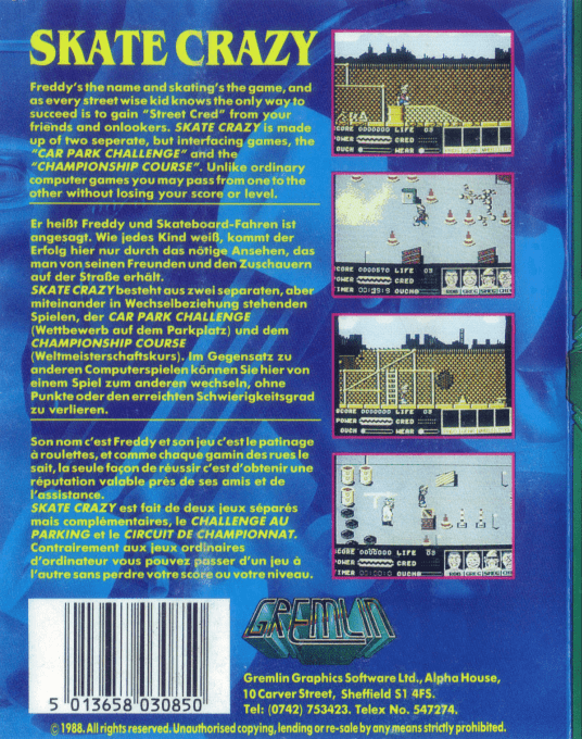 Skate Crazy dos