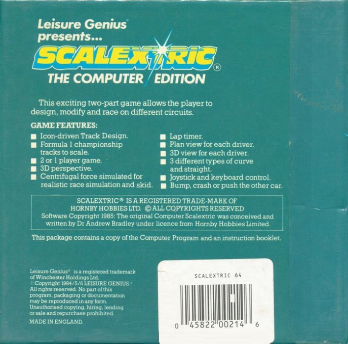 Slot Car Racer - Dos