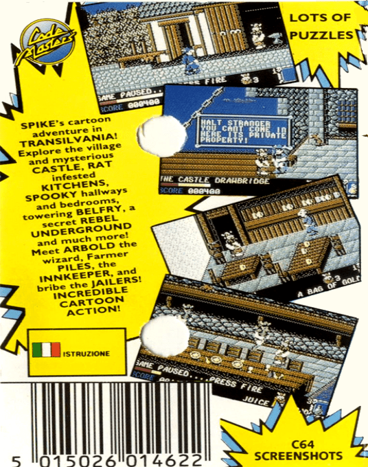 Spikey in Transylvania dos