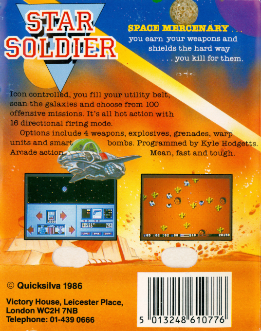 Star Soldier - Dos