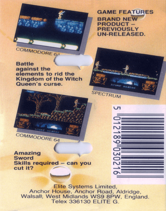 Storm Warrior (Elite / Encore) dos