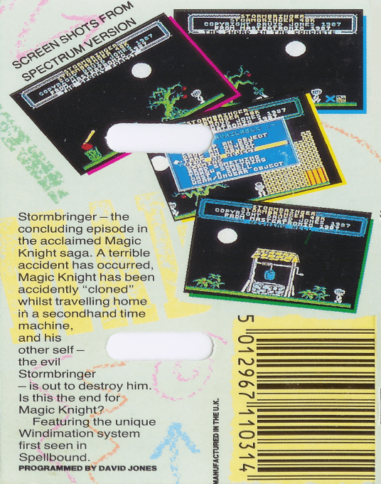 Stormbringer (Mastertronic) dos
