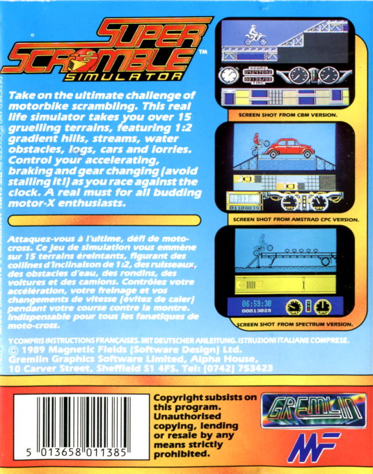 Super Scramble Simulator - Dos