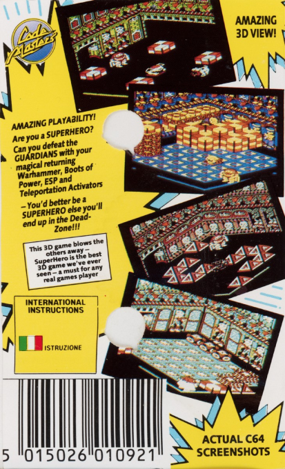 Superhero (Codemasters) dos