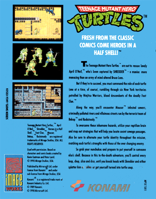 Teenage Mutant Ninja Turtles - Dos