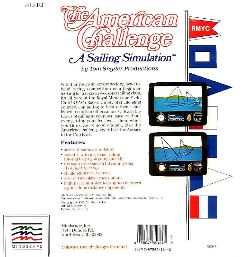 The American Challenge : A Sailing Simulation dos