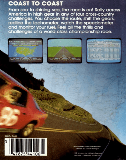 The Great American Cross-Country Road Race - Dos