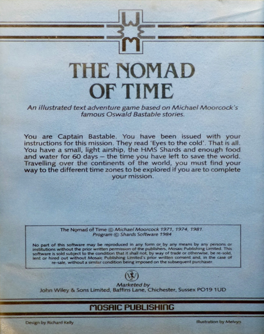 The Nomad of Time dos