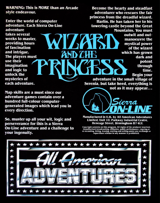 The Wizard and the Princess dos