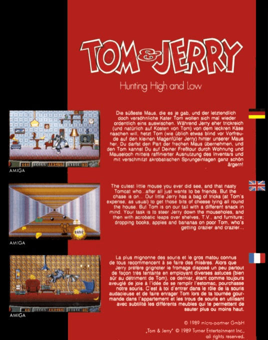Tom & Jerry : Hunting High and Low - Dos