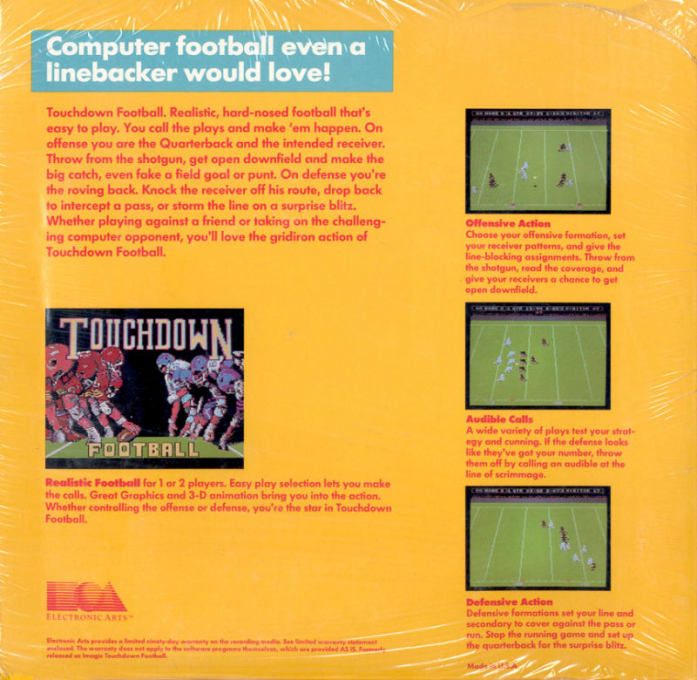 Touchdown Football dos