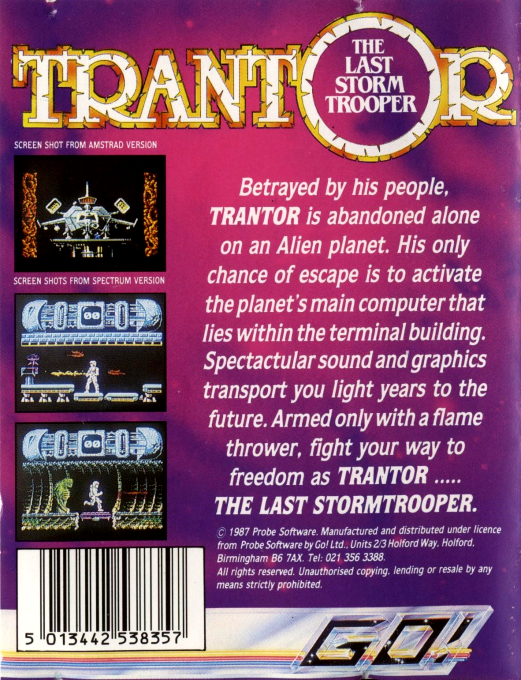 Trantor The Last Stormtrooper - Dos