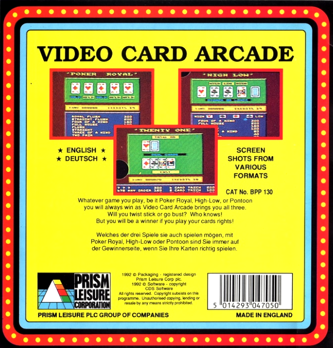 Video Card Arcade - Dos