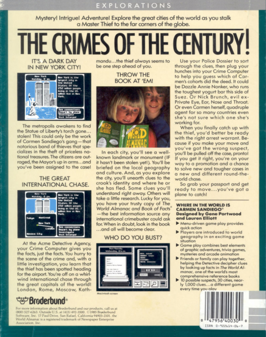 Where in the World is Carmen Sandiego? - Dos