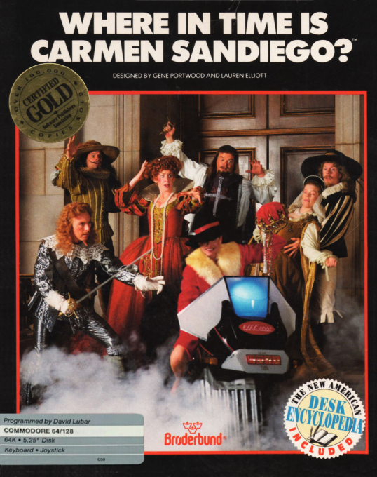 Where in Time Is Carmen Sandiego?