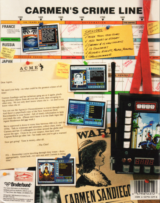 Where in Time Is Carmen Sandiego? - Dos