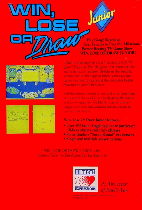 Win, Lose or Draw Junior - Dos