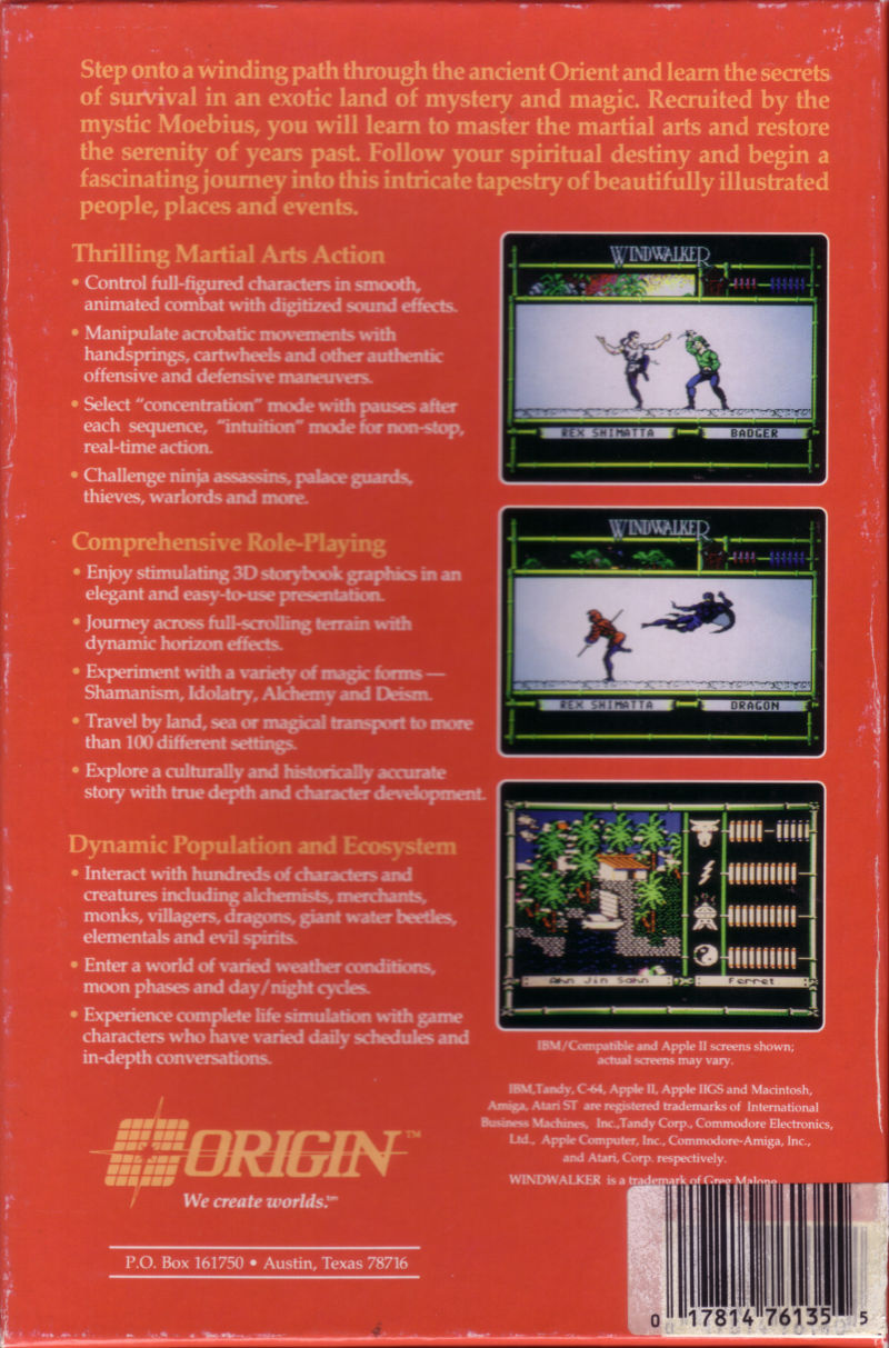 Windwalker - Dos