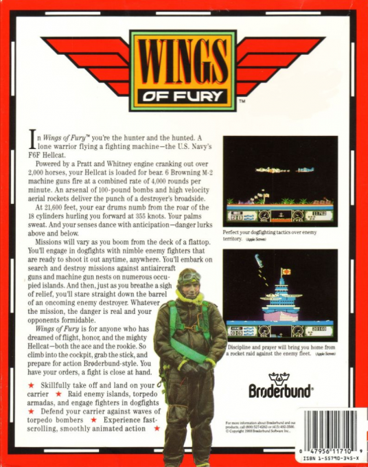 Wings of Fury - Dos