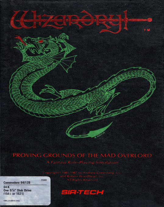 Wizardry : Proving Grounds of the Mad Overlord
