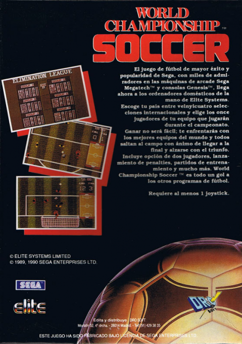 World Championship Soccer dos