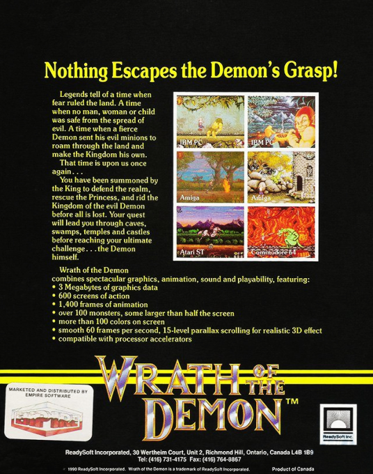 Wrath of the Demon - Dos