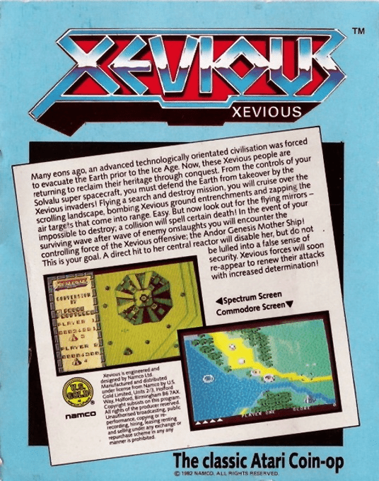 Xevious - Dos