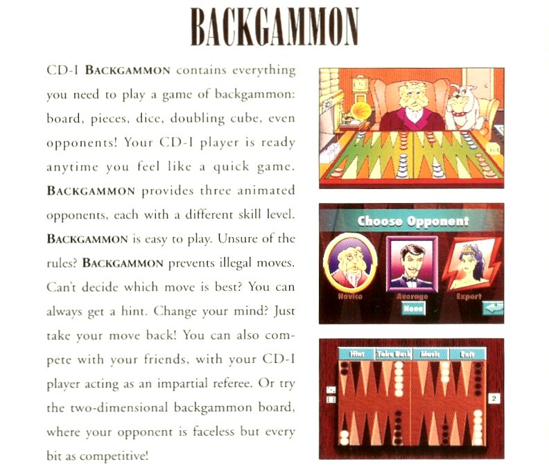 Backgammon dos