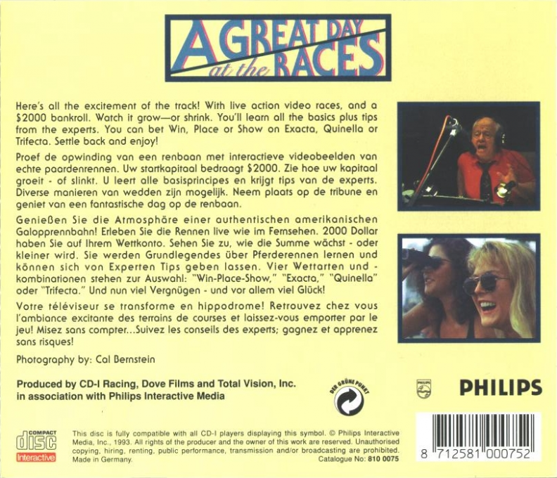 Great Day At The Races, A - Dos