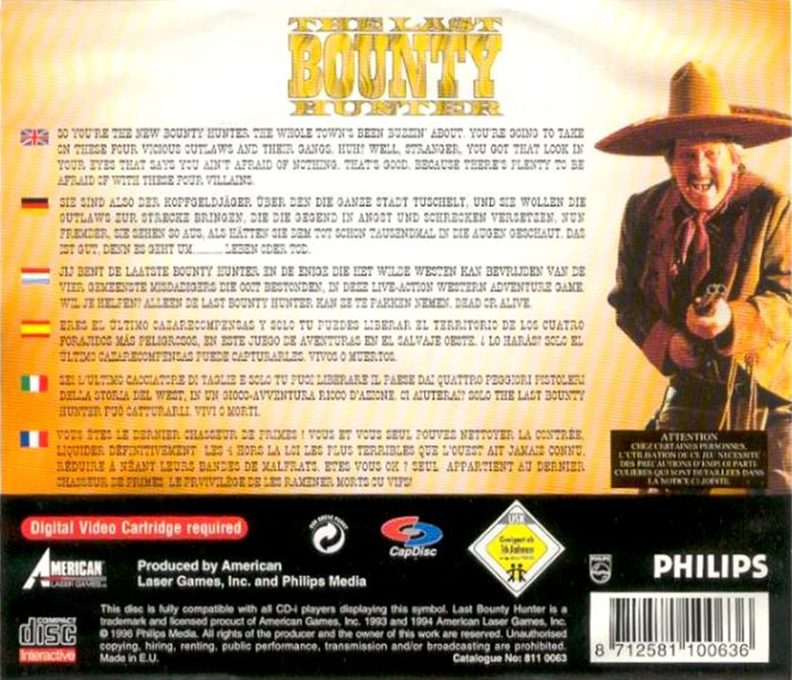 Last Bounty Hunter dos